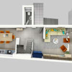 Projet ESCH - Floorplan 3D