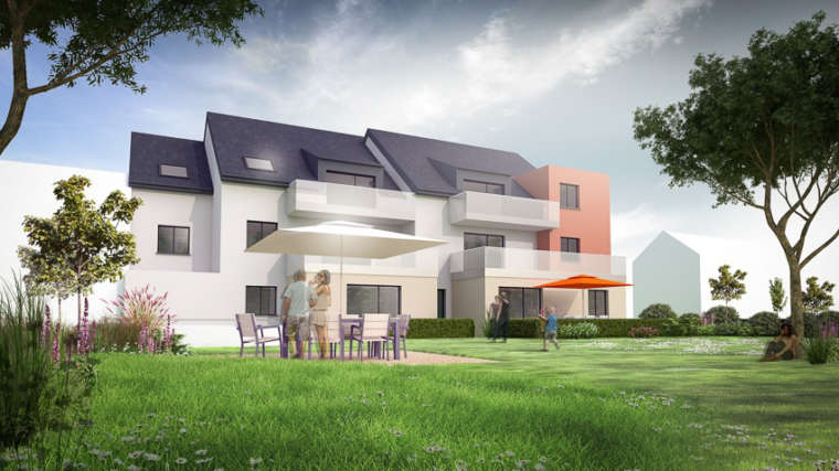 Projet IRIS - Vue jardin